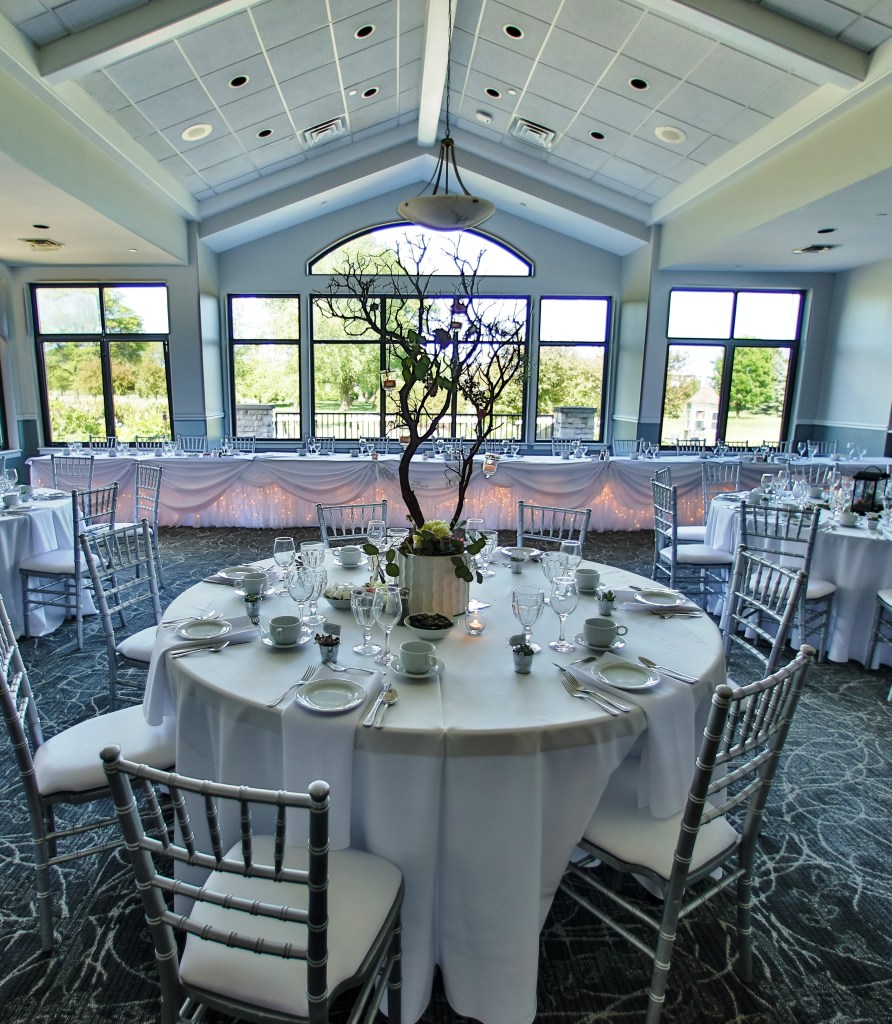 wedding reception table